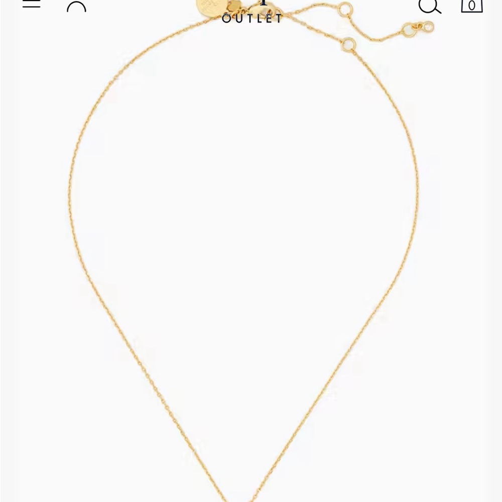 Disney x Kate Spade New York Minnie Pendant Necklace gold - Picture 7 of 9
